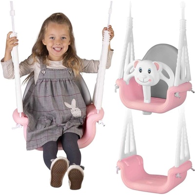 Ricokids houpačka Elephant 3v1 růžová