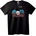 NOONEBRAND Тениска Skull LampBlight - M, Black