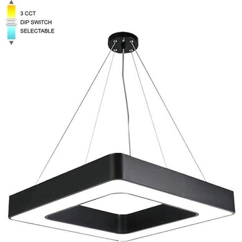 VITO LED Полилей FINESSE F 45W, 3xCCT-DIP, квадрат, черен - VITO (2026320)