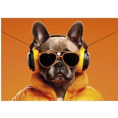PANTA PLAST Spisové desky s drukem "Cool dog", A4 180 micron, 0410-0062-60