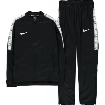 Nike Squad Tracksuit Junior Boys Black/White