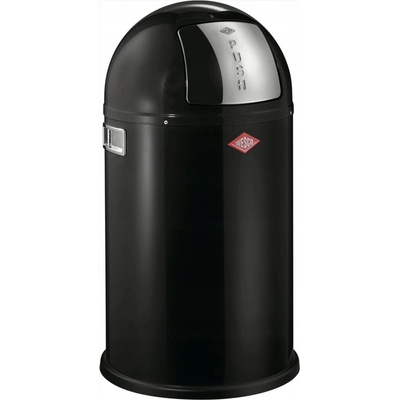 Wesco Odpadkový koš Černý odpadkový koš 22 l Pushboy
