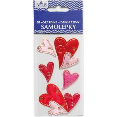 ARGUS Samolepky srdiečka