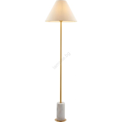 Endon Lighting 114209 - Подова лампа 1xE27/10W/230V бежова/златна (EN0583)
