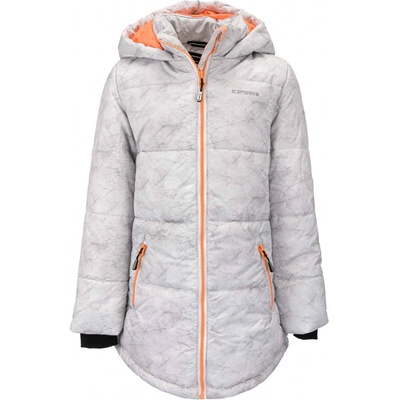 Icepeak Kechi Downlook Coatbílá – Zboží Mobilmania