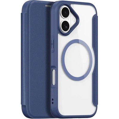 Dux Ducis Skin X Pro iPhone 17 Air Case с MagSafe и портфейл - син (6971824153705)