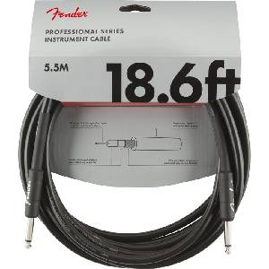 Fender PRO, Кабел за китара, 6.3mm/6.3mm, 5.5m (0990820020)