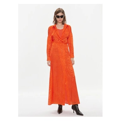 PINKO Ежедневна рокля Stringa 101593 A123 Оранжев Regular Fit (Stringa 101593 A123)
