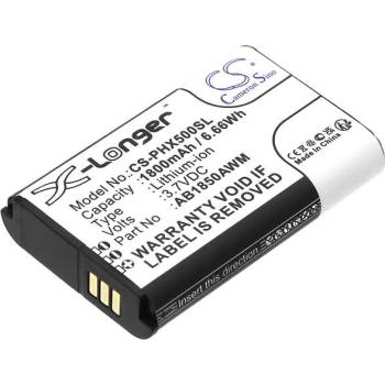 Cameron Sino Батерия за мобилен телефон PHILIPS AB1720AWM, AB1790AWM, Xenium 9A9K LiIon 3, 7V 1800mAh CAMERON SINO (CS-PHX500SL)