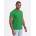 Ombre Basic cotton T-shirt green