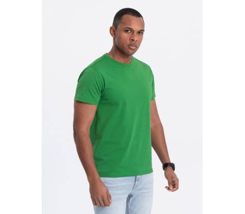 Ombre Basic cotton T-shirt green
