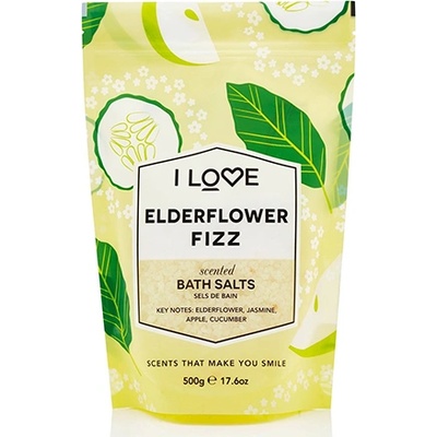 I Love Elderflower Fizz соли за вана за жени 500 гр