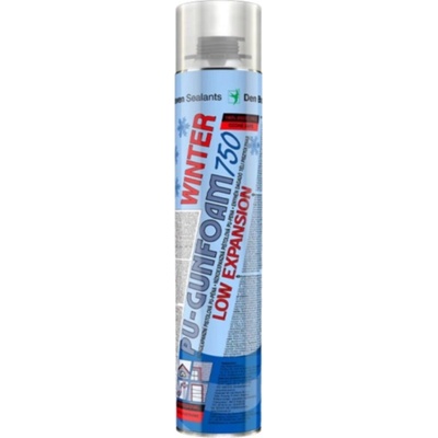 Den Braven Nízkoexpanzná pištoľová pena WINTER 750 ml