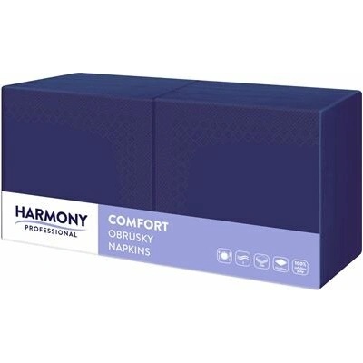 HARMONY Obrúsky 2V blue/modré 33x33 cm 250 ks