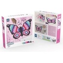 Ostatní stavebnice Plus-Plus Skládej podle čísel - Motýl 800 ks