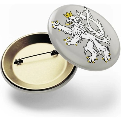 CZECHMANIA Placka lev šedivá