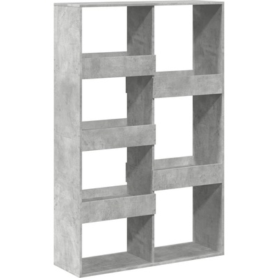 vidaXL Knihovna betonově šedá 100x33x155,5 cm kompozitní dřevo