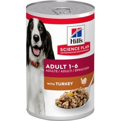 Hill’s Science Plan Adult Dog Turkey 12 x 370 g