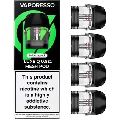 Vaporesso Luxe Q seria Pod cartridge 1,2 ohm 4 ks