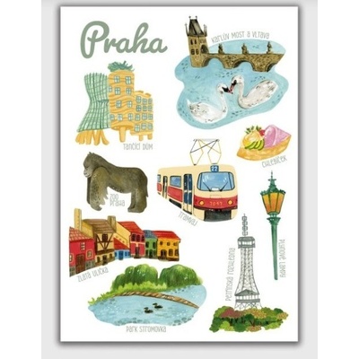 Pohlednice Praha