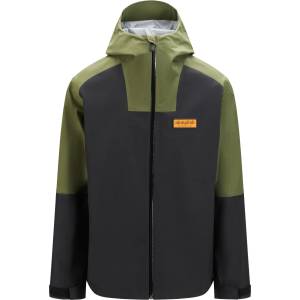 Ajungilak Мъжко водоустойчиво яке Ajungilak Tysfjord Hooded GTX Jacket Waterproof jacket - Black / Nordic Olive - размер M (002-3978-0212)
