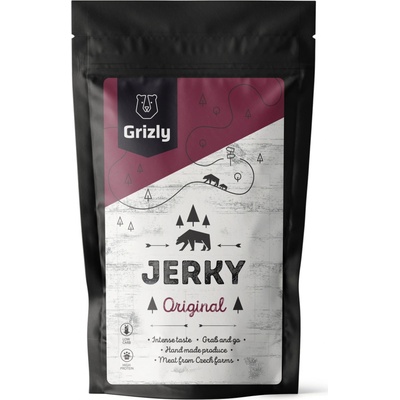 GRIZLY Sušené mäso divoké bobule 125 g