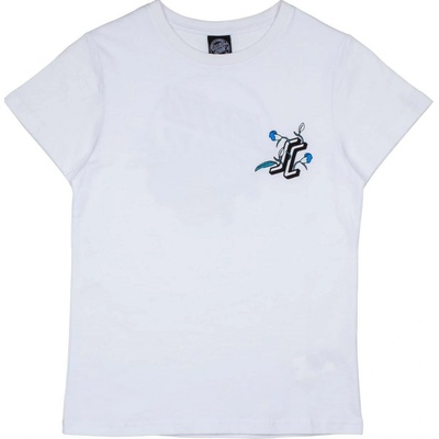 SANTA CRUZ tričko Floral Dot T-Shirt White