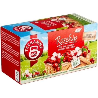 Teekanne Šípkovo ibištekový čaj 20 x 2,7 g
