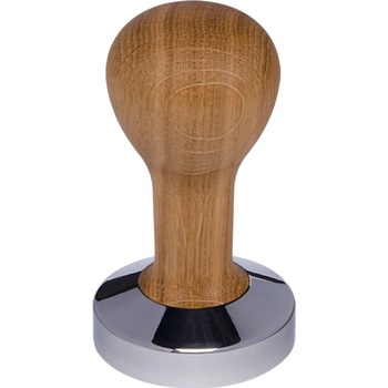 Buna Café tamper dub, olej, nerez lesk, konvexný 58,35 mm