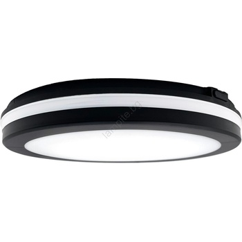 Top Light - LED Лампа за баня COMET LED/24W/230V IP54 Ø 30 см черен (TP1783)