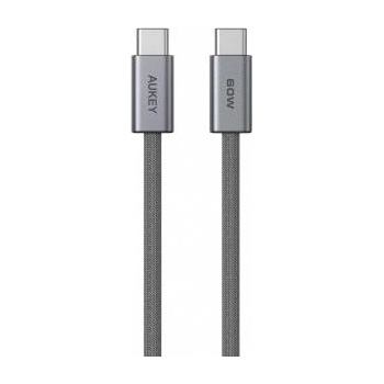 AUKEY USB Cable Aukey USB-C - USB-C 1 m Gray (Aukey)