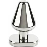 Mr. Steel Heavy Steel Butt Plug Small Silver