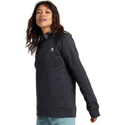 Burton Wms Oak Crew true black heather 25