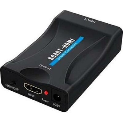 PremiumCord Převodník SCART na HDMI 1080P s napájecím zdrojem 230V khscart02