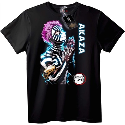 NOONEBRAND Тениска Demon Slayer Аказа - 5XL, Black