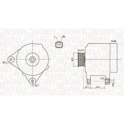 Generátor MAGNETI MARELLI 063731824010