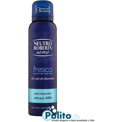 Neutro Roberts Uomo Fresco Essenza Marina deospray 150 ml