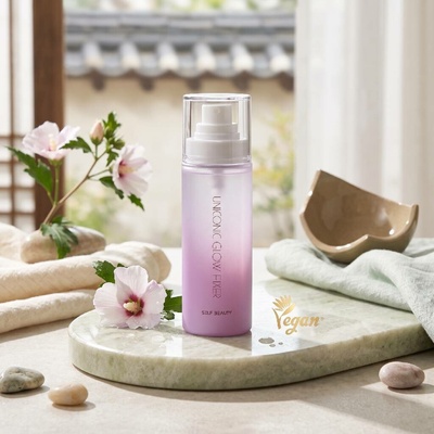SELF BEAUTY Uniconic Glow Fixer Rozjasňující fixační sprej na make-up 100 ml