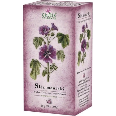 GREŠÍK SLEZ MAURSKÝ bylinný čaj 20 g