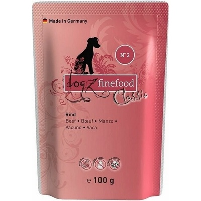 Dogz finefood no.2 hovädzia 100 g