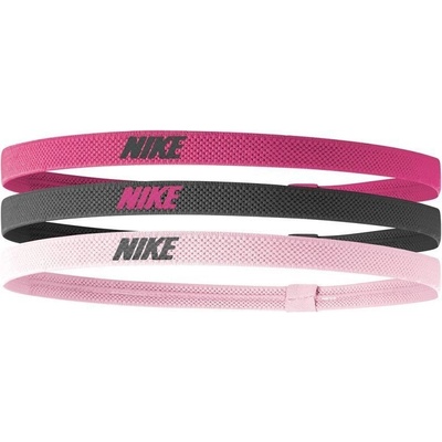 Nike elastic headbands 2.0 3 pk N.100.4529.658.OS Ružov