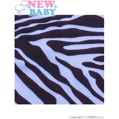 New Baby Dětské kraťasy Zebra modré