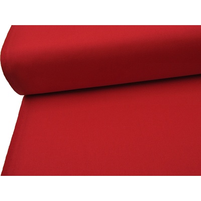 Mirtex Látka kepr NORD 245/32 Červená šíře 150cm Zbytková metráž