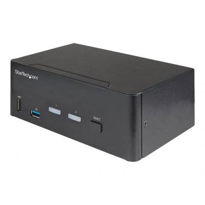 StarTech StarTech. com SV231DHU34K6 KVM превключвател Черен (SV231DHU34K6)