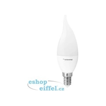 Whitenergy LED žiarovka SMD2835 C37L E14 5W teplá biela