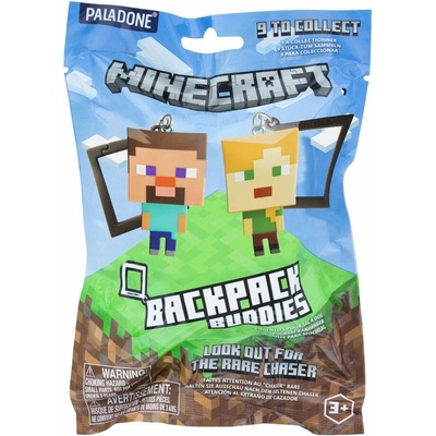 Prívesok na kľúče Mystery Backpack Buddies (Minecraft)