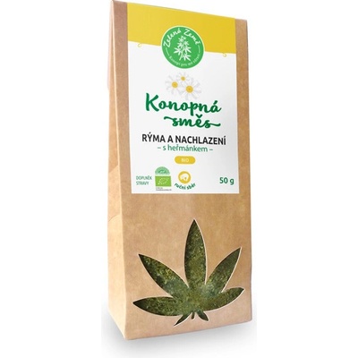 Zelená Země Konopná směs s heřmánkem BIO 50 g