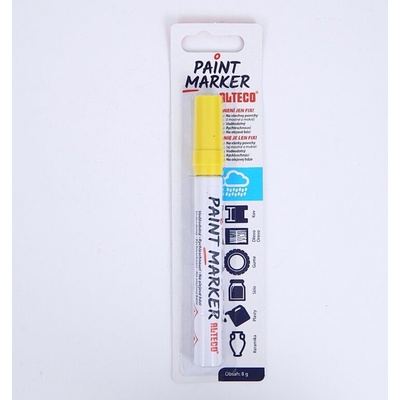 Alteco Paint Marker 8 g popisovač žlutý 9576