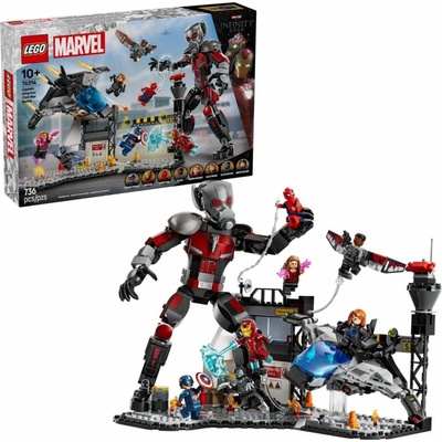 LEGO® Marvel 76314 Akční bitva – Captain America: Občanská válka