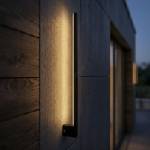 Kanlux 45871 - LED външно стенно осветително тяло YALTE LED/11W/230V 3000/4000/6500K IP54 черно (KX2722)